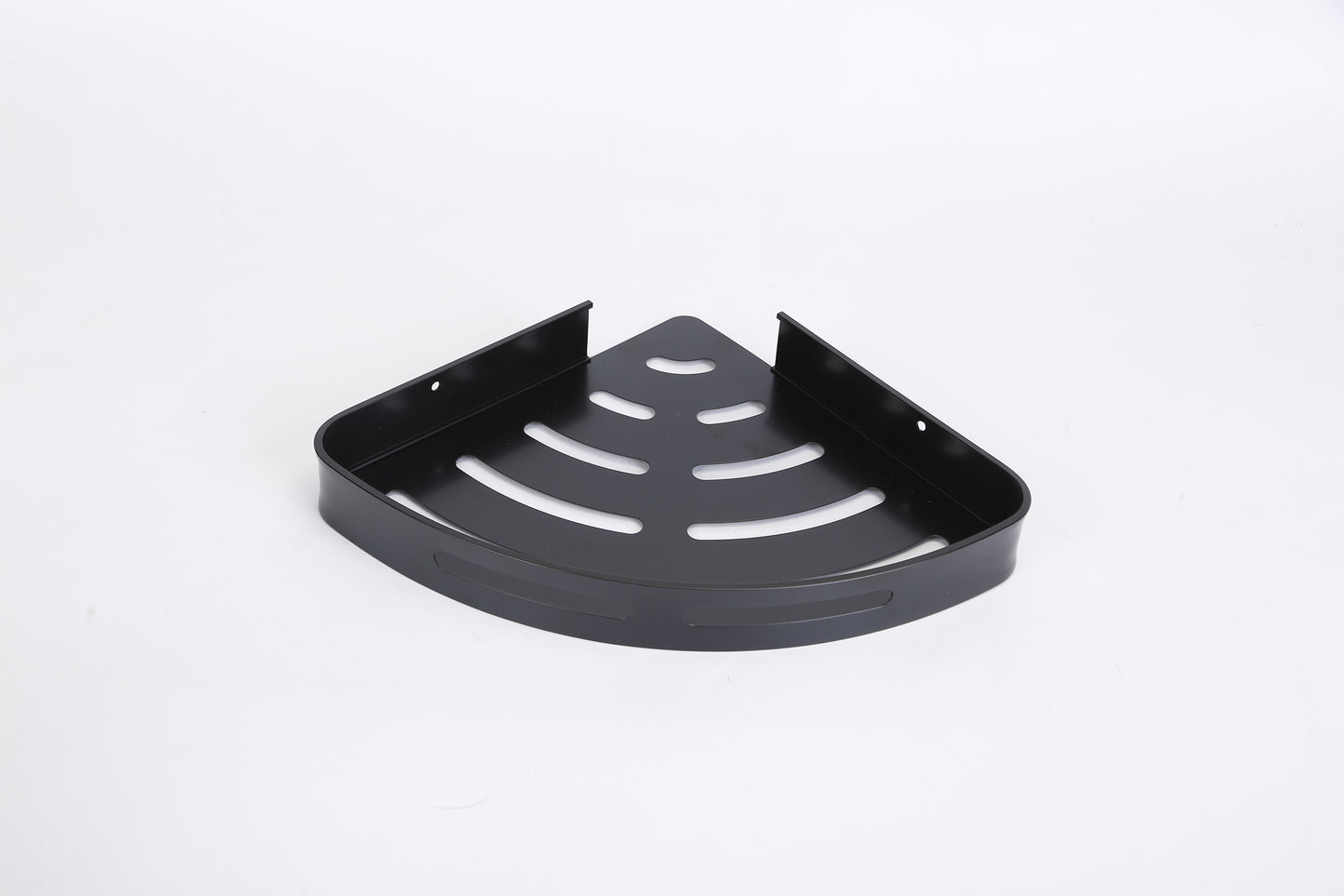 2Pcs Corner Shower Caddy Shelf Adhesive Bathroom Wall Mounted Storage Racks Aluminum Organizers For Bathroom Toilet Kitchen Dorm