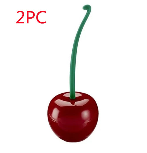 Long Handle Soft Hair Household Toilet Brush Cherry Toilet Brush Daily