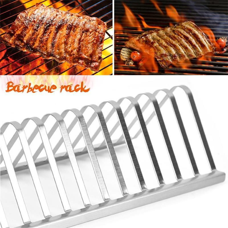 Stainless Steel Grill Holder racks grilling BBQ accessories
