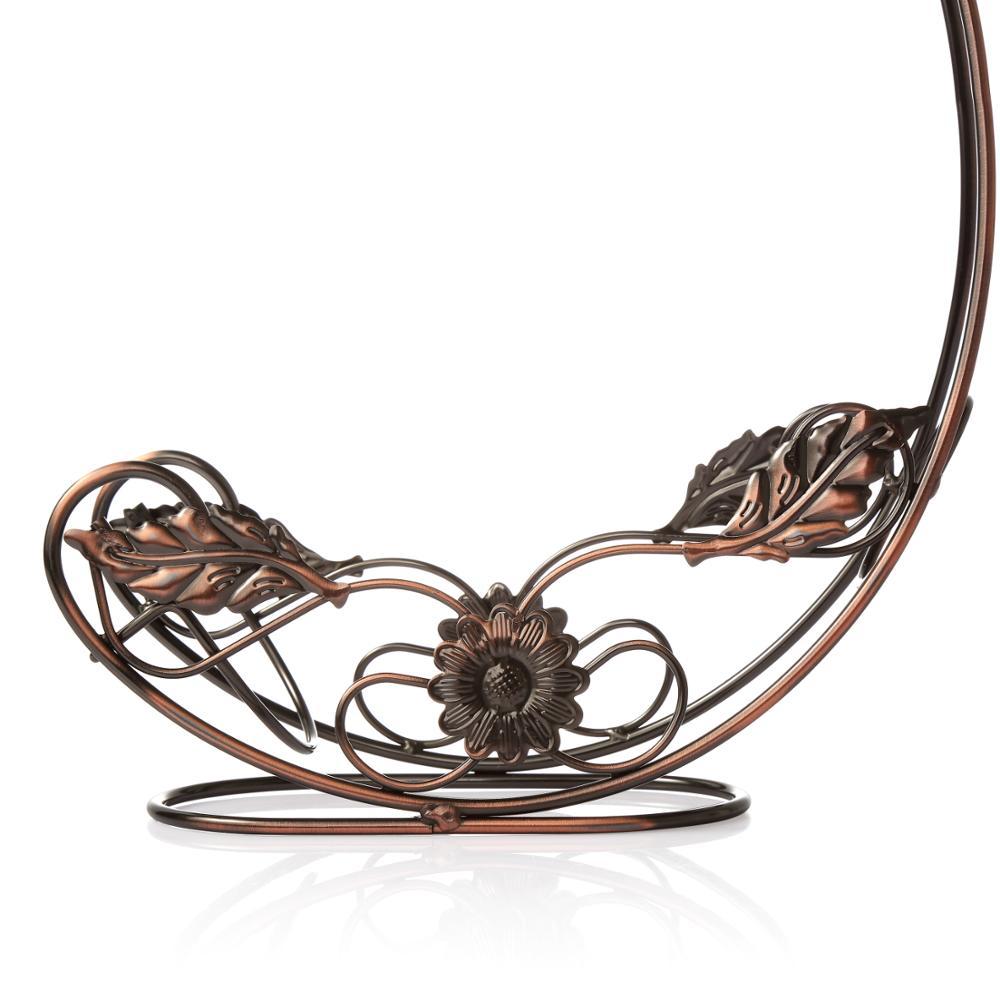 Copper Wine Rack Hanging Wine Glass Holder Bar Stand Bracket