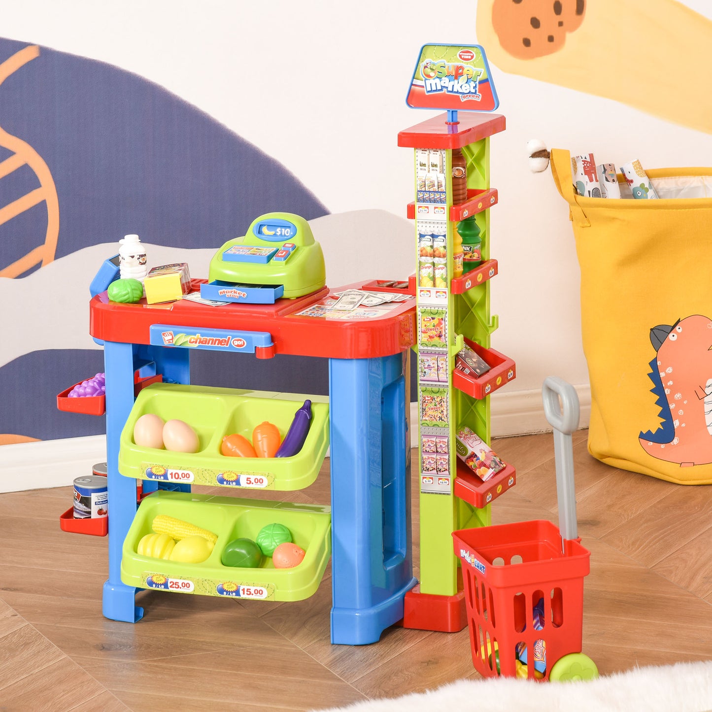 Kid Supermarket Fun Playset