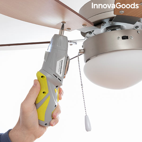 Multi-position Wireless Electric Screwdriver with Accessories