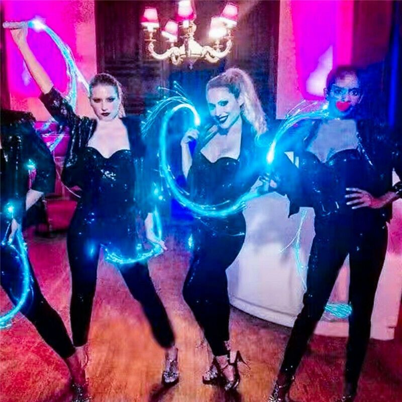 Glowing LED Whip Light Bar Fiber Optic Decoration