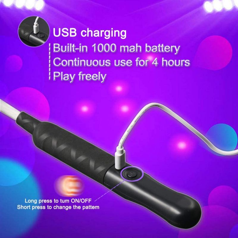 Glowing LED Whip Light Bar Fiber Optic Decoration