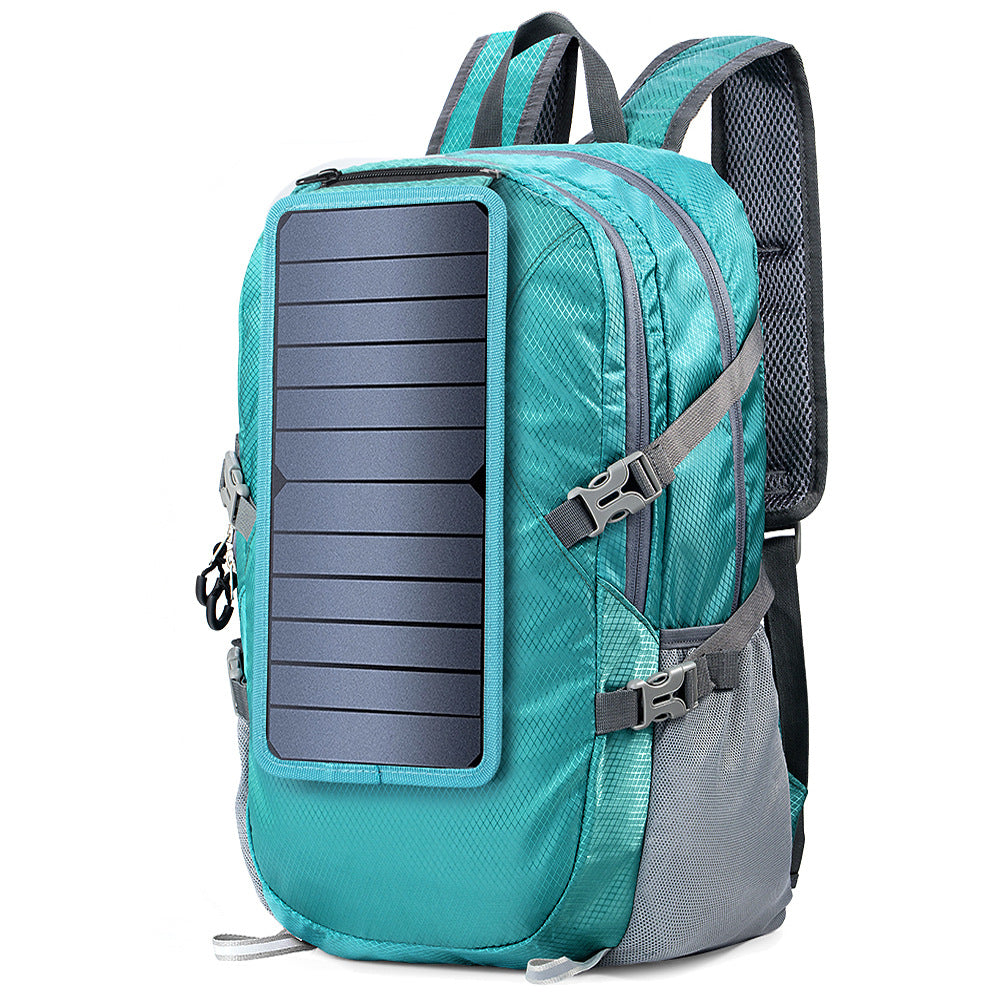 Portable Solar Hiking Pack With 5V Charging