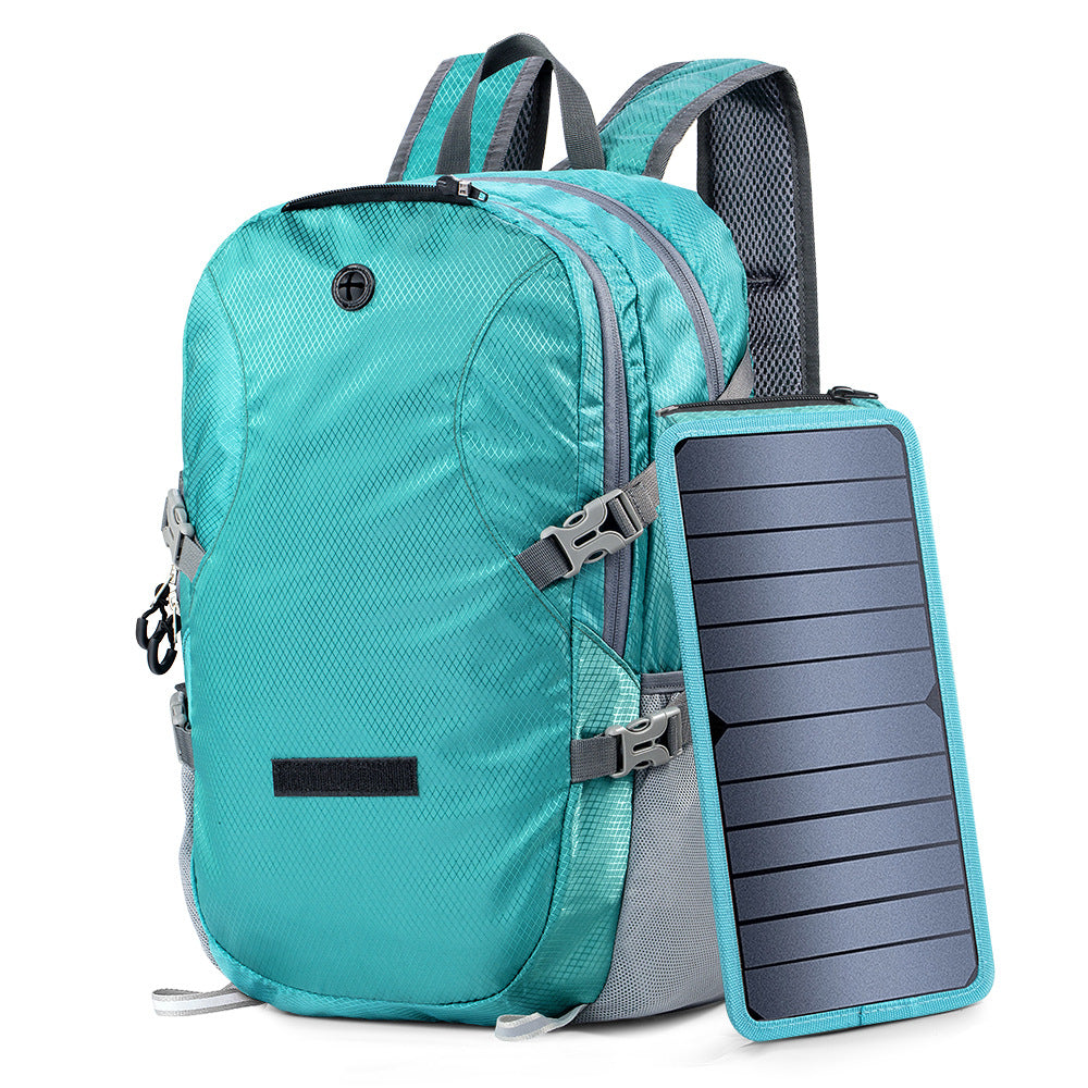 Portable Solar Hiking Pack With 5V Charging