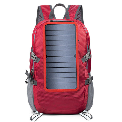 Portable Solar Hiking Pack With 5V Charging