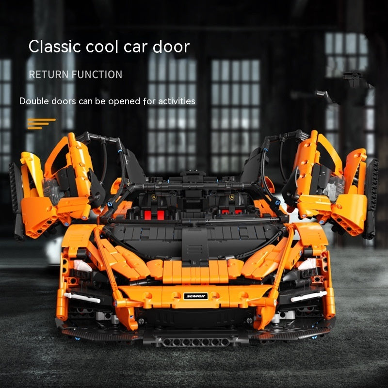 Miniature Vehicle Construction Tiny Bricks DIY Kit