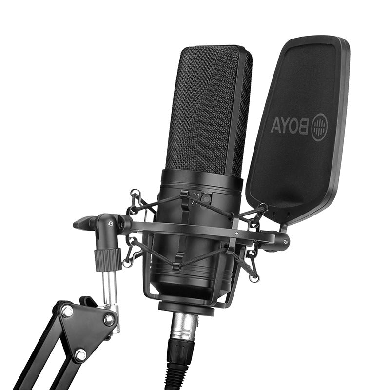 Condenser Mic Big Diaphragm K Music PC Phone Recording Mic