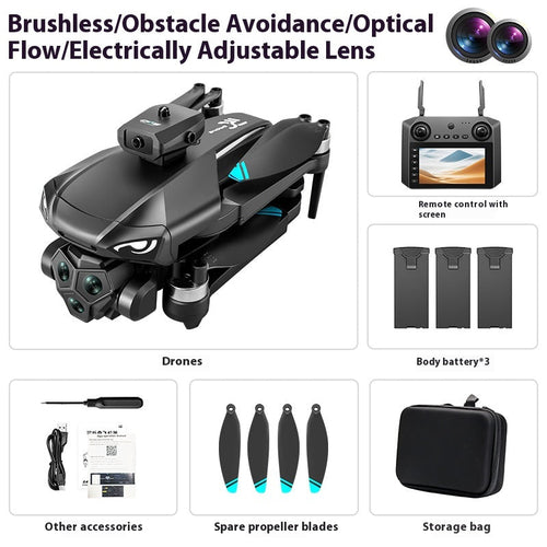 Wireless Drone Display Remote Foldable Quadcopter