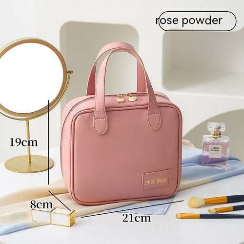 PU Large Capacity Travel Make Up Storage Organizer Makeup Pouch