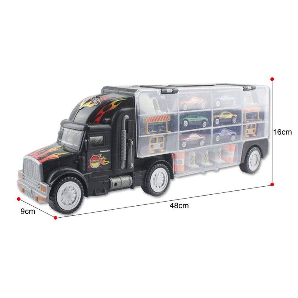 Container Automobile Alloy Truck Garage