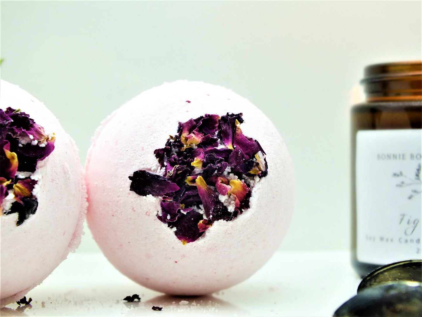 Rose Bath bombs