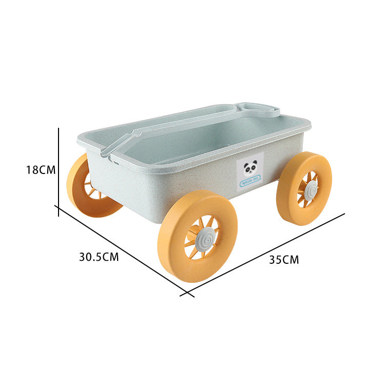 Children’s Wheat Straw Beach Pusher Toy