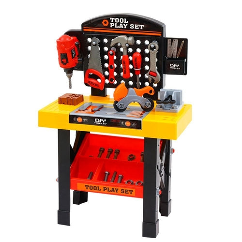 Kids Pretend Workbench DIY Tools 54 Piece