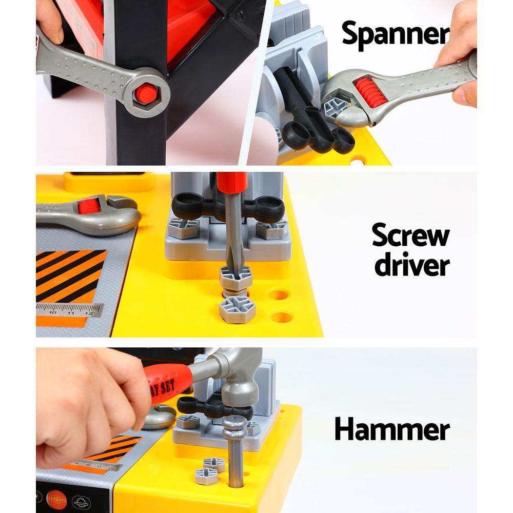 Kids Pretend Workbench DIY Tools 54 Piece