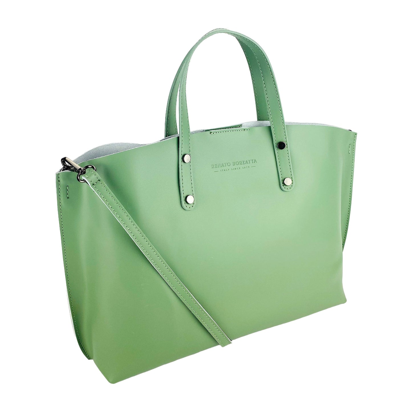 RB1024BF | Borsa Donna a Mano in Vera Pelle Made in Italy con