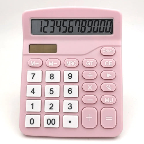 1Pcs Solar Scientific Calculator Desktop Financial Office Computer