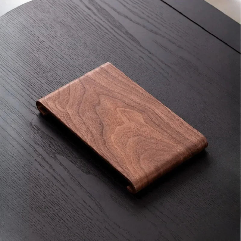 Creative rectangular wooden desktop display rack Hotel Home Coffee