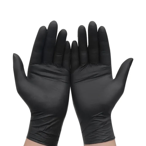 30/50/100PCS Black Nitrile Gloves Household Kitchen Bathroom Cleaning