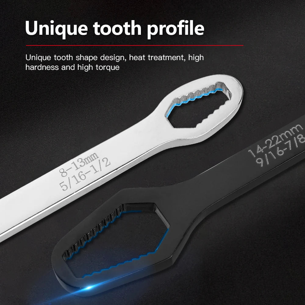 8-22mm Universal Torx Wrench Self-tightening Adjustable Glasses Wrench