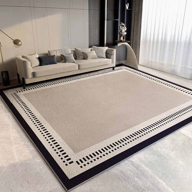 VIKAMA Modern simple living room carpet fully covered absorbent sofa