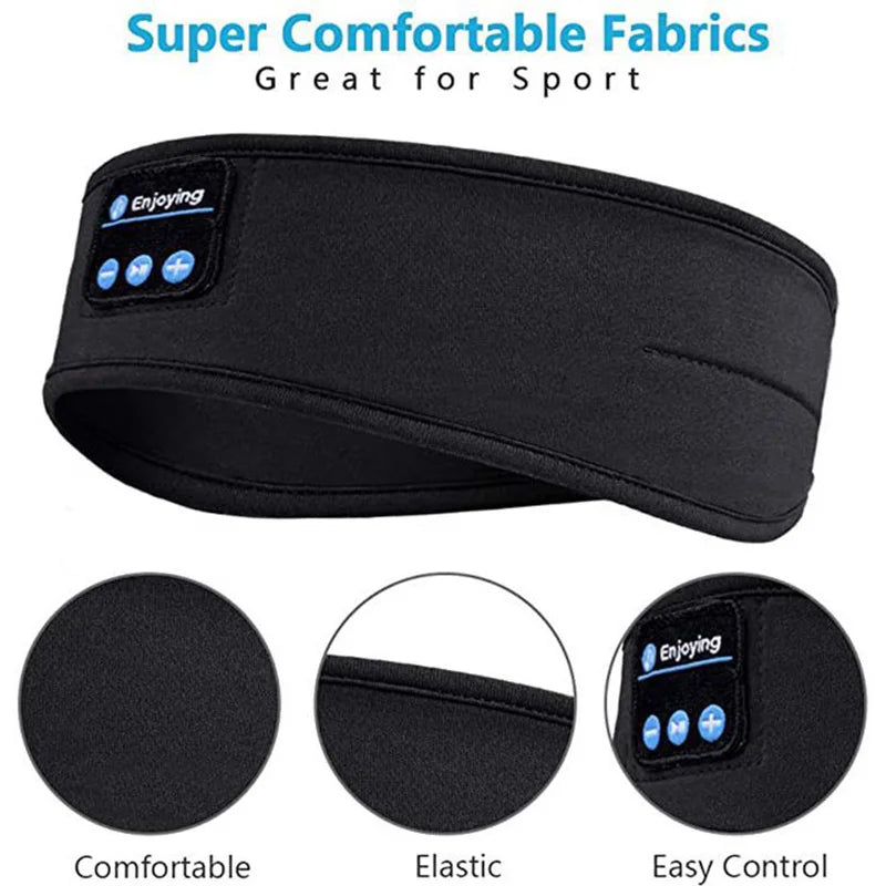 Wireless Bluetooth Music Eye Mask Sports Headband Anti-noise