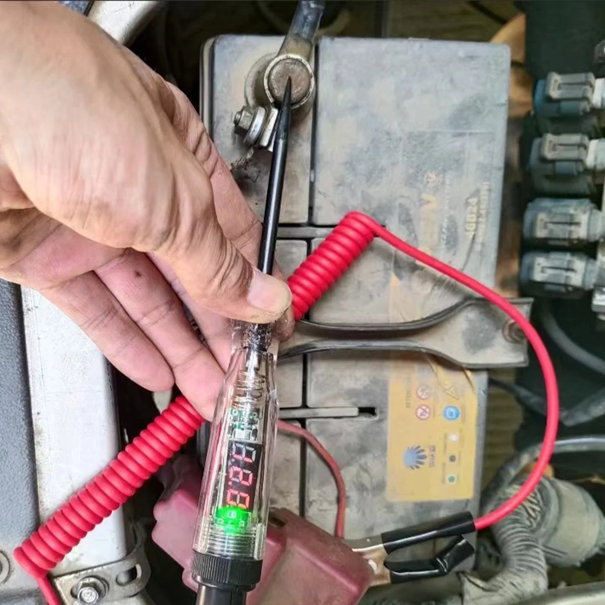 5V-120V Car Tester Pen Voltage Circuit Test DC Digital Display