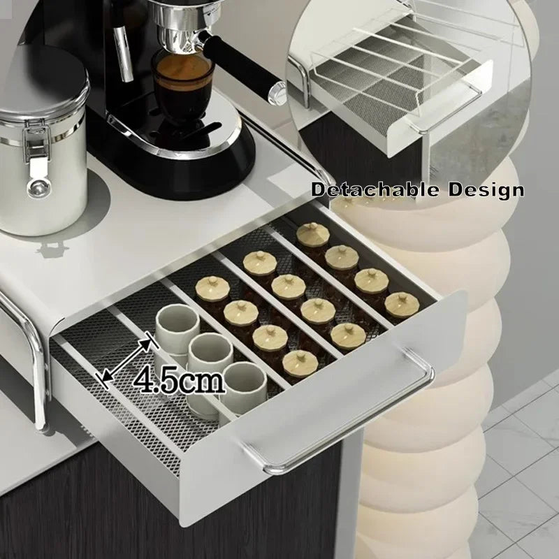 Capsule Coffee Display Rack Storage drawer Large Size Table Top Tea