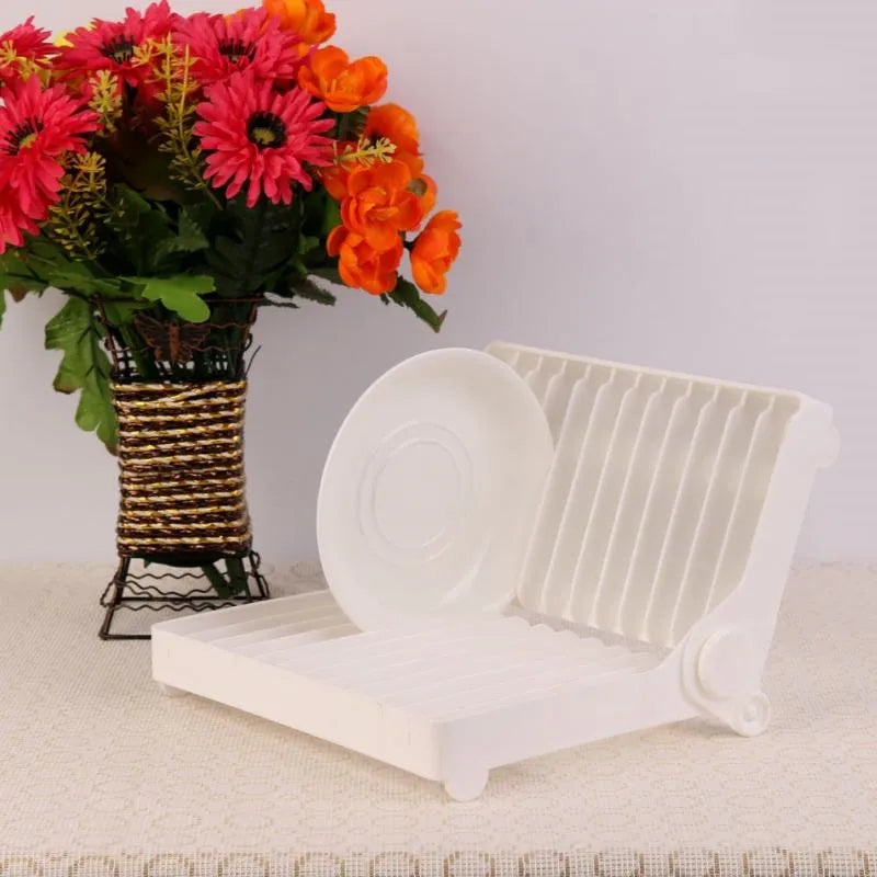 Creative Dish Plate Drain Rack Kitchen Tableware Drying Storage Tray