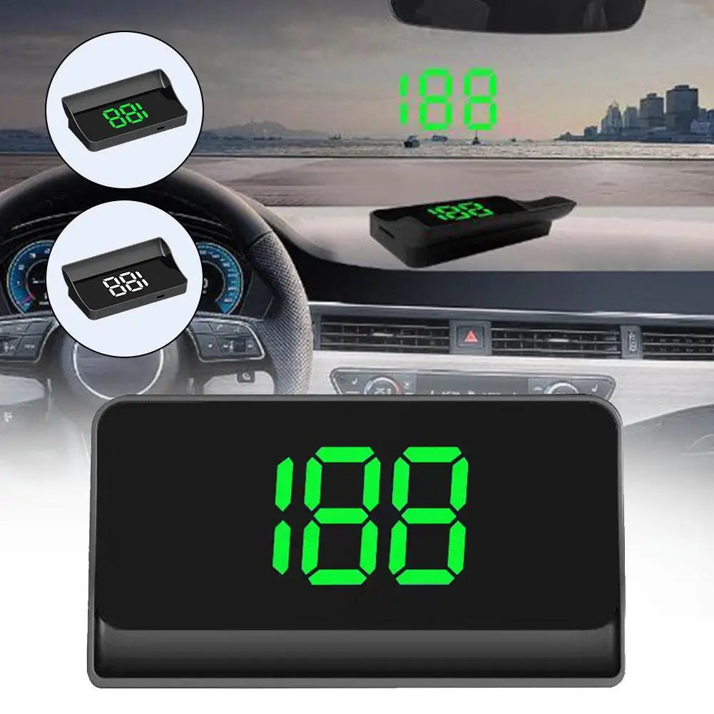 Car Head Up HD Display GPS Speedometer Speed KMH Digital HUD