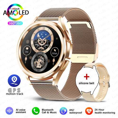 Watch 6 Classic Bluetooth Call Smart Watch Men GPS Outdoor Sports