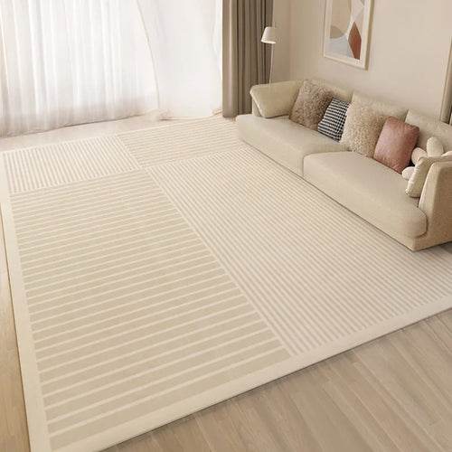 VIKAMA Modern simple living room carpet fully covered absorbent sofa
