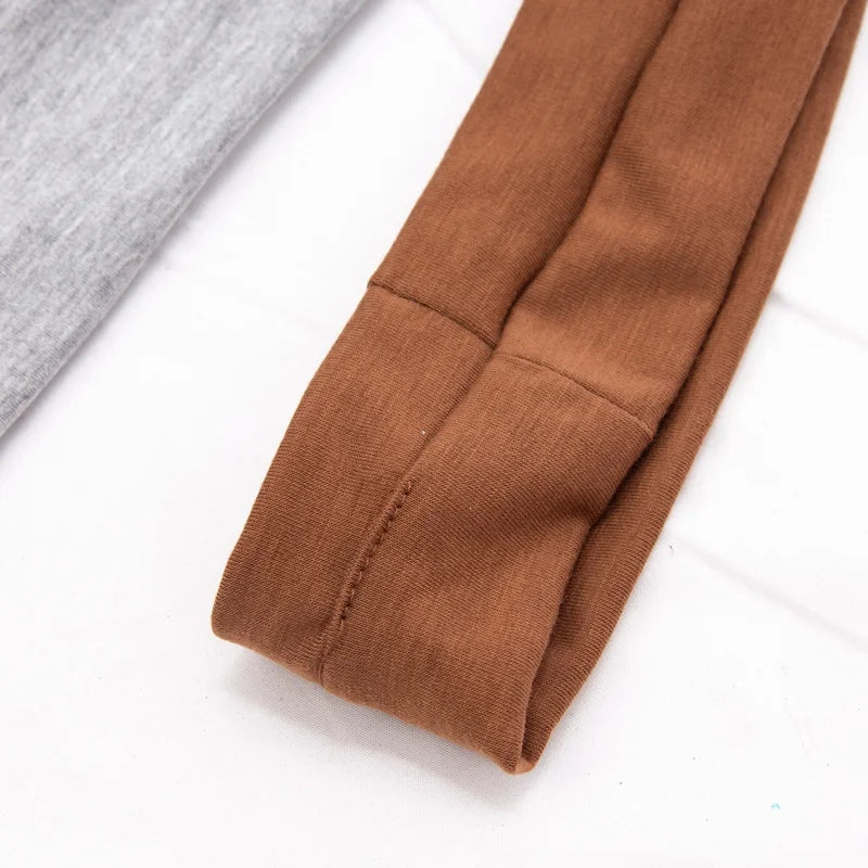 Elastic Cotton HairBand Fashion Headbands for Women Men Solid Running