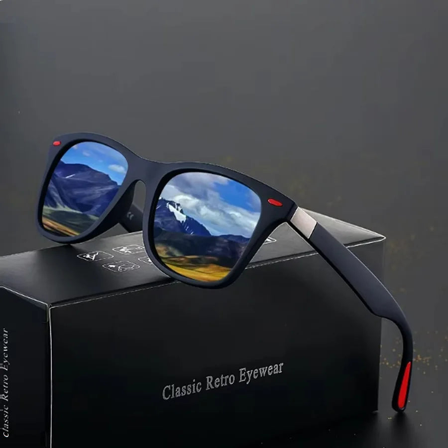 3 Pieces Fashion Unisex Vintage Square Sunglasses For Men Women