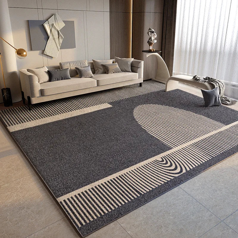 VIKAMA Modern simple living room carpet fully covered absorbent sofa