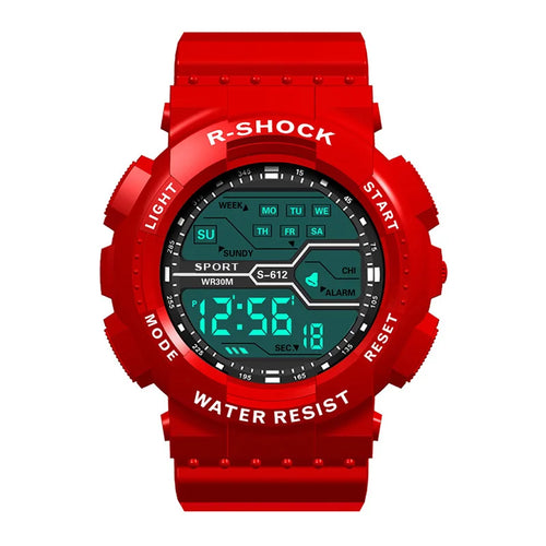 R-SHOCK Sports Men LED Multifunctional Watch 