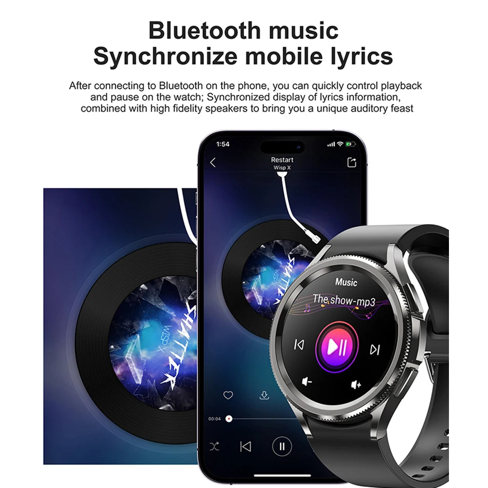 Watch 6 Classic Bluetooth Call Smart Watch Men GPS Outdoor Sports