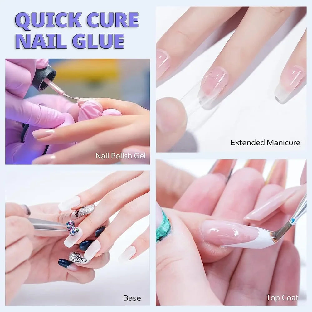 YIKOOLIN Mini 3W UV/LED Light for Nails With LED Display Small