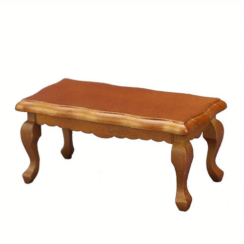 Mini Miniature Furniture Teatable Coffee Table Doll House Decor Dolls