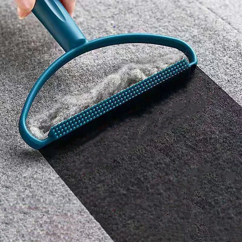 Double-Side Lint Remover Portable Pet Hair Remover Brush Manual Fluff