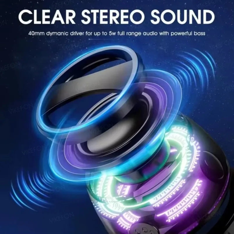 Outdoor Magnetic Bluetooth Speaker Wireless Portable Travel Stereo