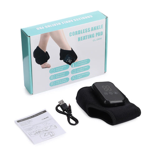 Foot Heat Massager Hot Compresses Vibration Massager Ankle Protection