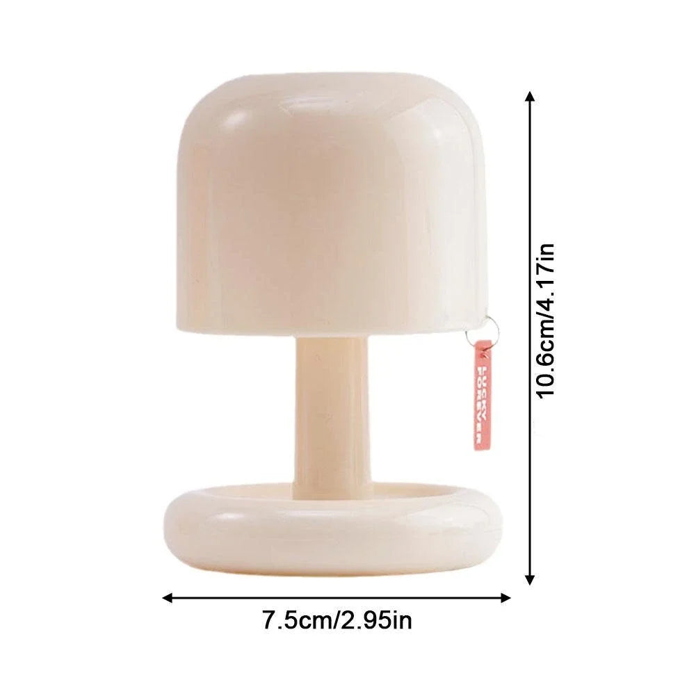 Creative Mushroom Style Led Night Light Nordic Mini Desktop Coffee Bar