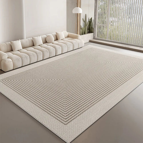 VIKAMA Modern simple living room carpet fully covered absorbent sofa