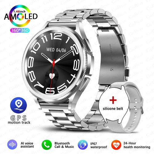 Watch 6 Classic Bluetooth Call Smart Watch Men GPS Outdoor Sports
