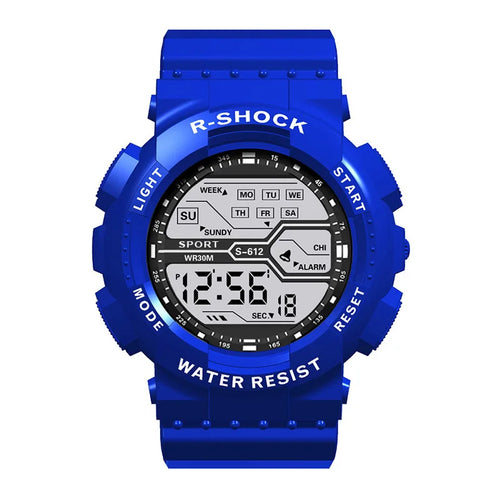 R-SHOCK Sports Men LED Multifunctional Watch 
