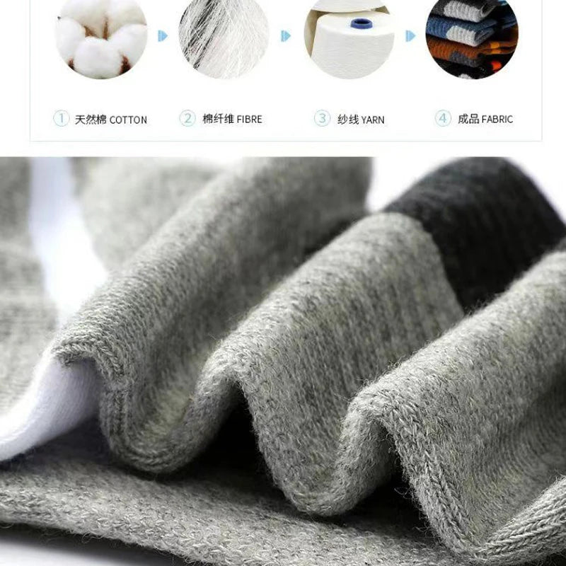 3 Pairs High Quality Men Black Socks Black Sports Socks Casual Soft