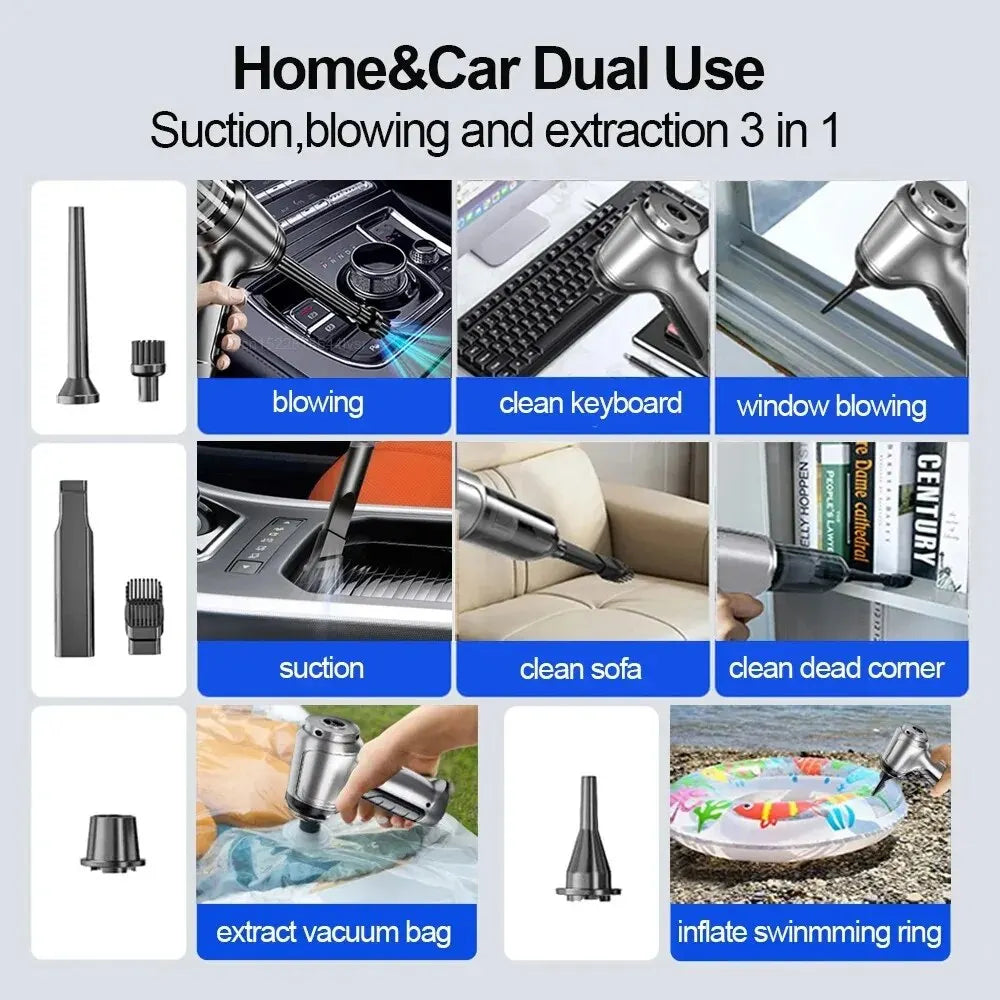 Car Vacuum Cleaner Vacuum Cleaner Duster Handheld Vacuum