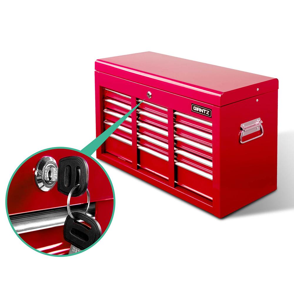 Giantz 9 Drawer Tool Box Cabinet Chest Toolbox Storage Garage